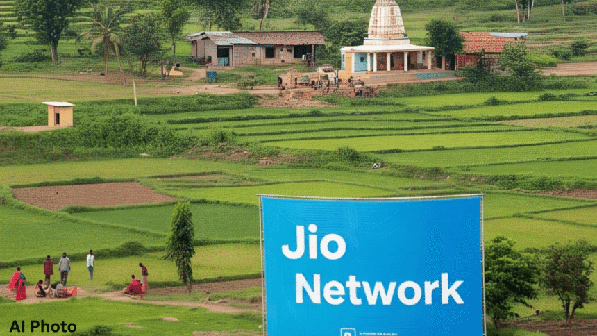गांव में बढी Jio की डिमांड: भारत में इंटरनेट को लेकर बहुत डिमांड हो रही है, जिसमें jio का दबदबा बरकरार